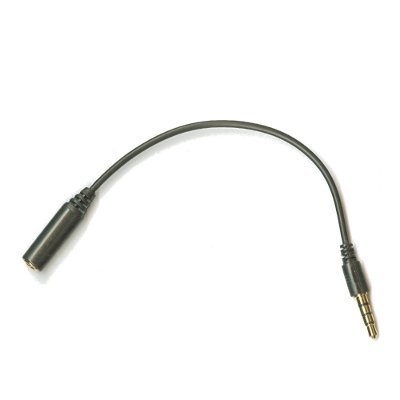 Headset-Adapter für 4-polige (TRRS) 3,5-mm-Klinkenstecker / ändert die Pinbelegung Headset-Adapter für 4-polige (TRRS) 3,5-mm-Klinkenstecker / ändert die Pinbelegung