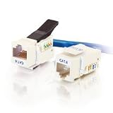 Cat6 Toolless Keystone Jacks - White