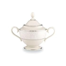 Lenox Pearl Innocence Sugar Bowl by Lenox