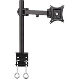 SIIG Tilt/swivel/rotate Single Extend Desk Mount for 10 to 26 Inches Monitor, Black (CE-MT0N11-S1)