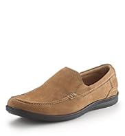 Airflex™ Comfort Leather Slip-On Perforated Shoes