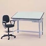 SAF3953 - Green Nonglare 1 Thick Board for Precision Four-Post Drafting Table Base