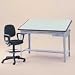 SAF3953 - Green Nonglare 1 Thick Board for Precision Four-Post Drafting Table Base