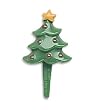 Christmas Tree Cupcake Picks - 12ct