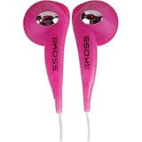 Earbud Stereophone - Clear Pink