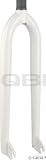 All-City Dropout 700c 1-1/8 Threadless Freestyle Fork White with 990 U-brake mounts