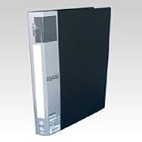 u green クリヤーファイルA4A4判タテ型(60ポケット)【黒】 CR-CFR60-Bの画像