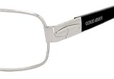 Giorgio Armani Men's 714 Palladium / Black Frame Metal Eyeglasses, 54mm
