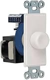 OPEN HOUSE H-571W Monaural Volume Controls (White)