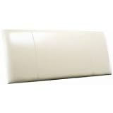 Wave Cream Leather Headboard