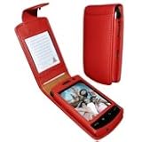 Piel Frama BlackBerry Storm 9500 Leather Case (Red)