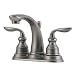 Tools & Hardware : PRICE PFISTER Avalon 4" Center Lav Faucet RTC PEWTER