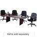 Basyx / Table Top, Rectangular, 72x36x1-1/8, Medium Oak / BSXRT72T2M