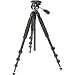 Slik Sprint Pro Tripod - Padded Leg Wraps - with E-Z Multi-action Pan Head