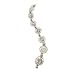 Yellow 14K Gold Journey Curve Pendant 1/4 Carat Diamond