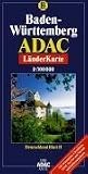  : ADAC Karte, Baden-W&uuml;rttemberg