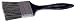 Weiler 2 Wide 5/16 Thick 1 11/16 Grey China Bristle Plastic Handle Chip And Oil Brush