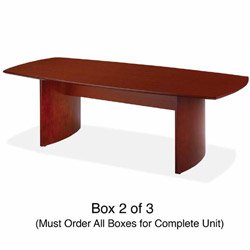 RUDTECH96BCH - Rectangular Conference Table,Box 2/3,96x42x29,Cherry
