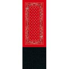 HAD Fleece Multifunktionstuch MOTO TEARS RED / BLACK