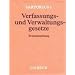 Sartorius 1. Verfassungs- und Verwaltungsgesetze der Bundesrepublik Deutschland. Grundwerk ohne Fortsetzung.