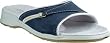 Sebago Womens Abaco Blue Nubuck Sandal