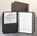 Samsill 15134 Classic Collection Ring Binder Portfolio, 8-1/2 X 11, 1 Capacity, Burgundy