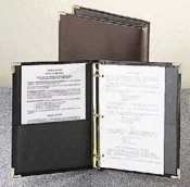 Samsill 15134 Classic Collection Ring Binder Portfolio, 8-1/2 X 11, 1 Capacity, Burgundy