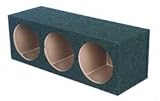 Q Power 12 3 Hole Empty Speaker Box 5/8 Mdf