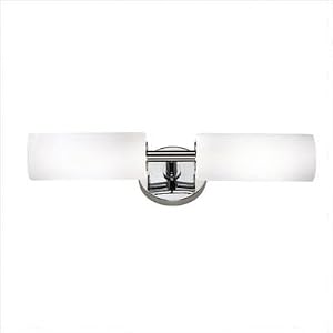 Decorative Low Profile 2 Light Wall Sconce Finish: Chrome