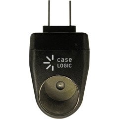 Case Logic Universal AC/DC 12-Volt Cell Phone Car Charger Adapter - Charger - Retail Packaging - Black