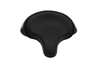 Motorcycle Police Style Solo Black Seat with Spears