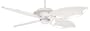 Hunter 54" Beachside White Fan Sail Cloth Blades