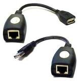 Sabrent USB-RJXT USB Extension Cable Over Cat5e RJ45 Extender adapter - Driverless