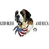 America-St. Bernard Adult T-Shirt