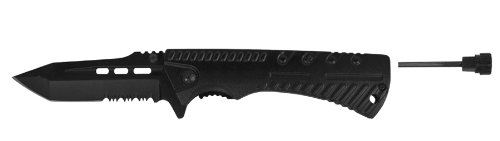 SE - Knife - Pocket, w/Fire Starter, Serrated Blade, Lock & Clip SE - Knife - Pocket, w/Fire Starter, Serrated Blade, Lock & Clip