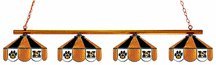Missouri Tigers Four Light Game Table Lamp