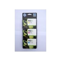 3 Original XL Druckerpatronen f�r HP Officejet 8100, Pro 8600 Plus Premium (Cyan/Yellow/Magenta) Tintenpatronen+ 10 Blatt Fotopapier von Tinten und Toner Fuchs