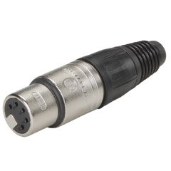 Neutrik 5 pin Female Connectors NC5FX