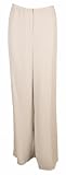 Sutton Studio Womens Silk Blend Zipper Front Pant