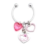 Hello Kitty C Ring Keychain