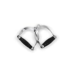Hampton Deluxe Stirrup Chrome Handle w/ Urethane Ergo Grips (Nylon Bushings)
