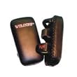 Muay Thai Kicking Pads In All Black Leather