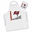 Tampa Bay Buccaneers Tailgate Barbecue (BBQ) Grilling Apron/Mitt Set NFL