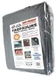 Dry Top 220308 20-by-30-Foot Super Heavy-Duty 10-Millimeter UV Treated Tarp, Silver/Brown Reversible