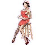 Tattooed Pin Up Girl 3 Decal *** Sticky_DUDE