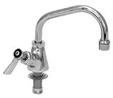 Fisher 1643 Single Deck Faucet with 14 Swing Spout, Chrome