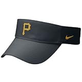 Pittsburgh Pirates Black Stadium Visor
