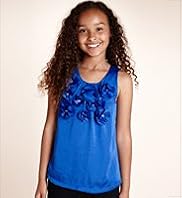 Autograph Pure Cotton Floral Corsage Vest Top
