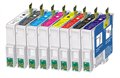 2 SETS OF 8 COMPATIBLE PHOTO R800/R1800 INK CARTRIDGES