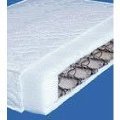 KATY Superior Deluxe Sprung Cot Bed Or Junior Bed Spring Mattress : 140 / 70 x 10CM THICK 139 / 69 British Made (Baby Product)